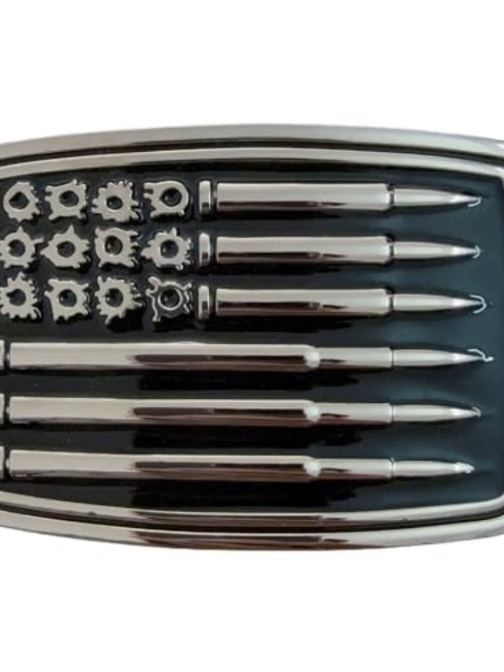 Western‎ Belt Buckles for Men Cowboy Belt Buckle American Bullet Flag Belt